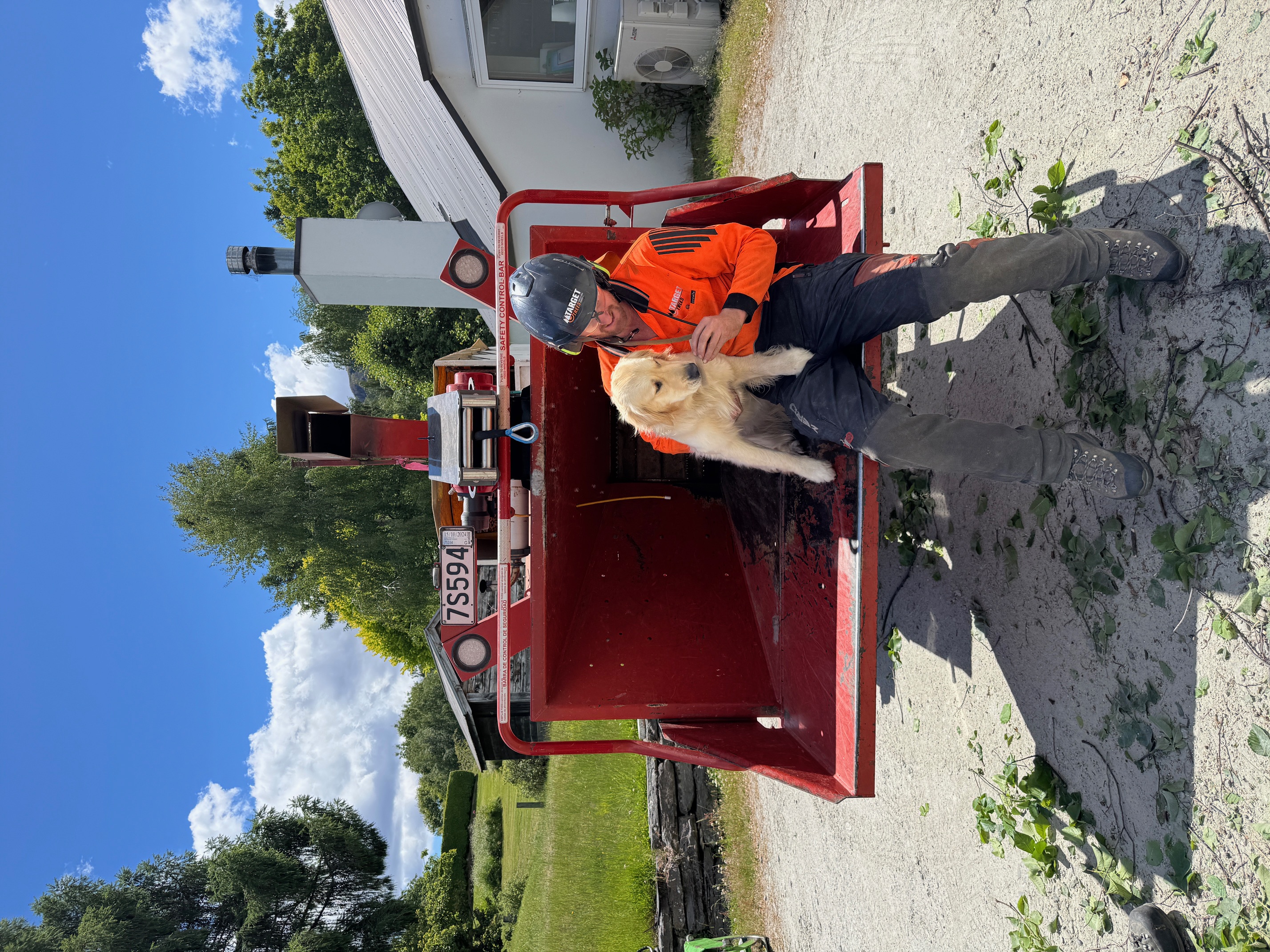 Stunning view from a job site